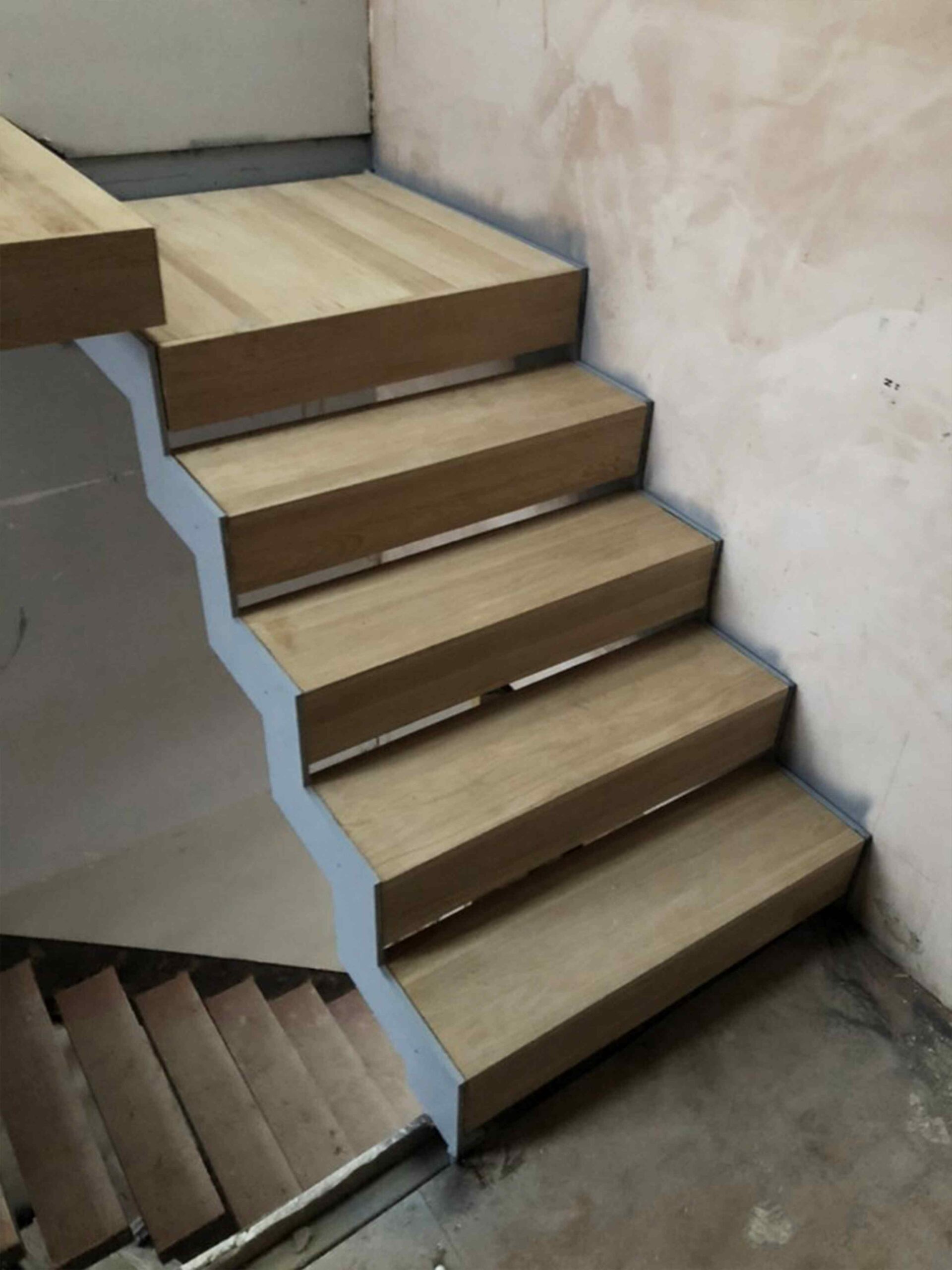 Oak stair steps